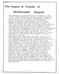 Radio Times League History