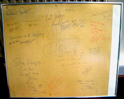 Autograph Board
