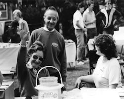 Grace Browning and Bill Bishop and Tina Parker
