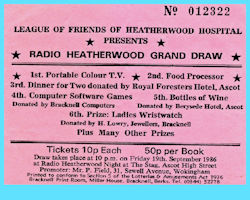 Draw Tickets 1986