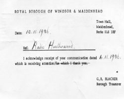 Confirmation Card