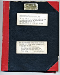 Transmission Log Front Cover