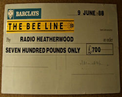 charity Buzz cheque