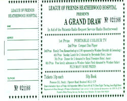 Grand Draw Tickets 90
