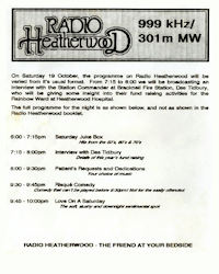 Program schedule 2